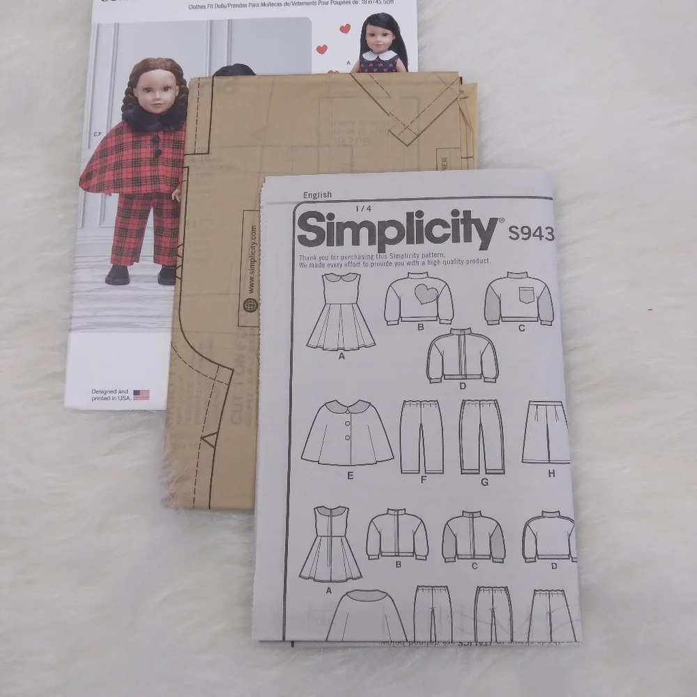 Simplicity sewing pattern